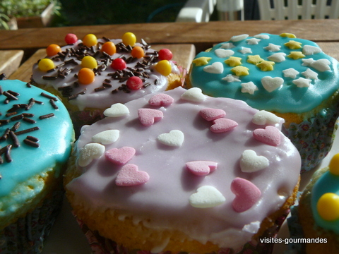 Une idée de goûter avec les cupcakes de Lucie 