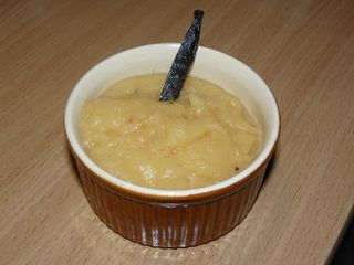 Compote de coings et pommes (vanille et cannelle)