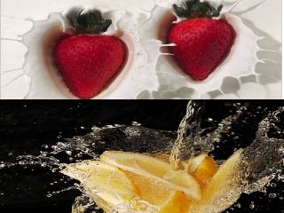 Pour se rafraichir : Splashing Fruits