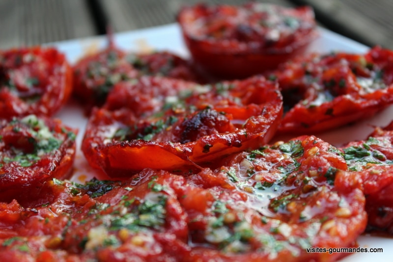 tomates provençales à la poêle